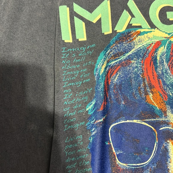 Vintage IMAGINE shirt - Picture 3 of 5